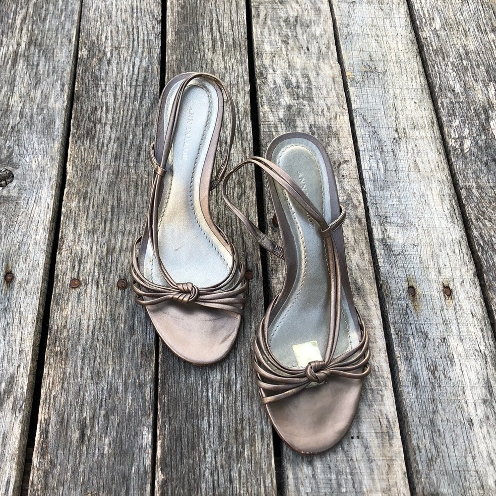 Ann Taylor Leather Heels